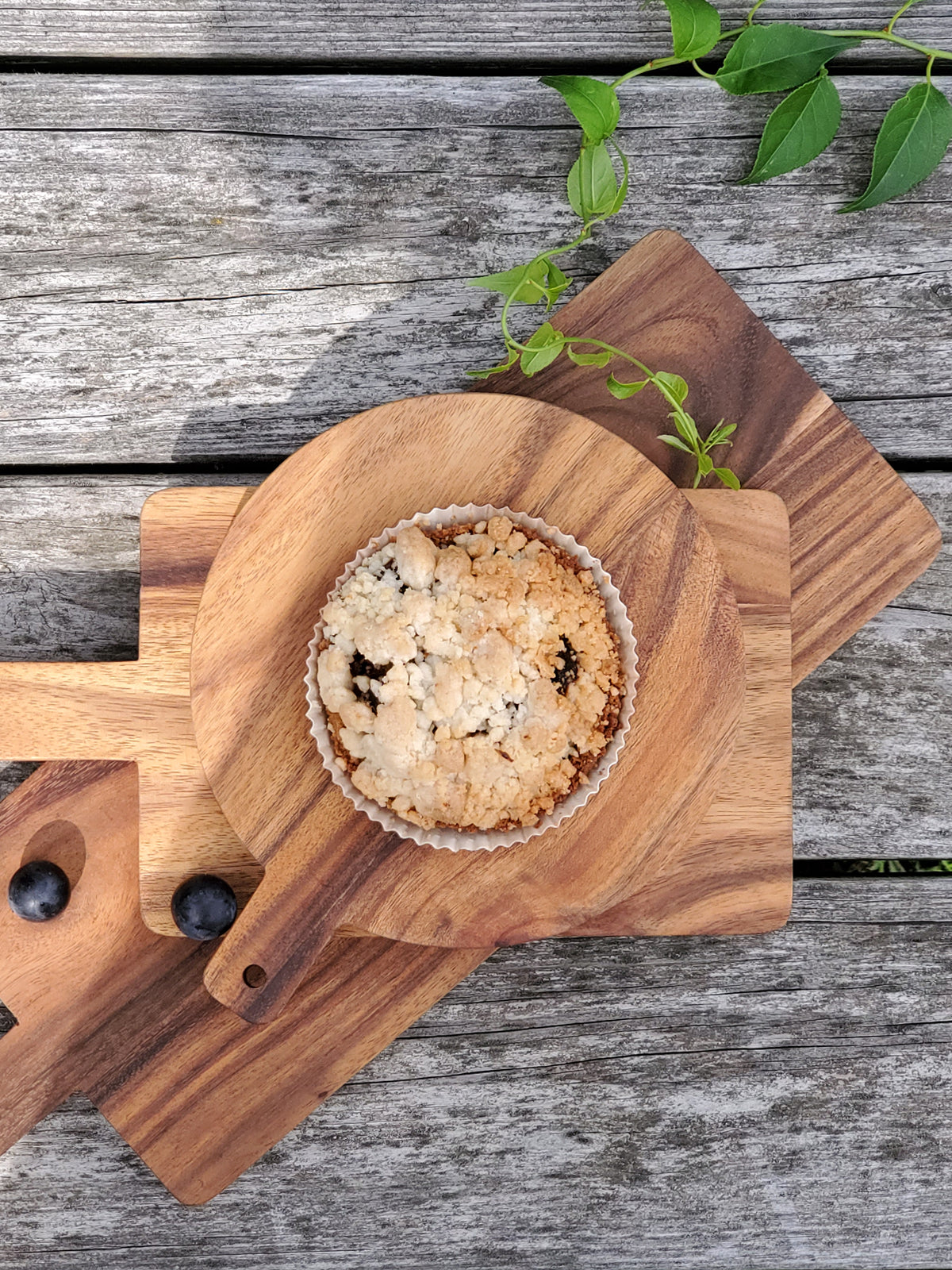 natural wood serving boards