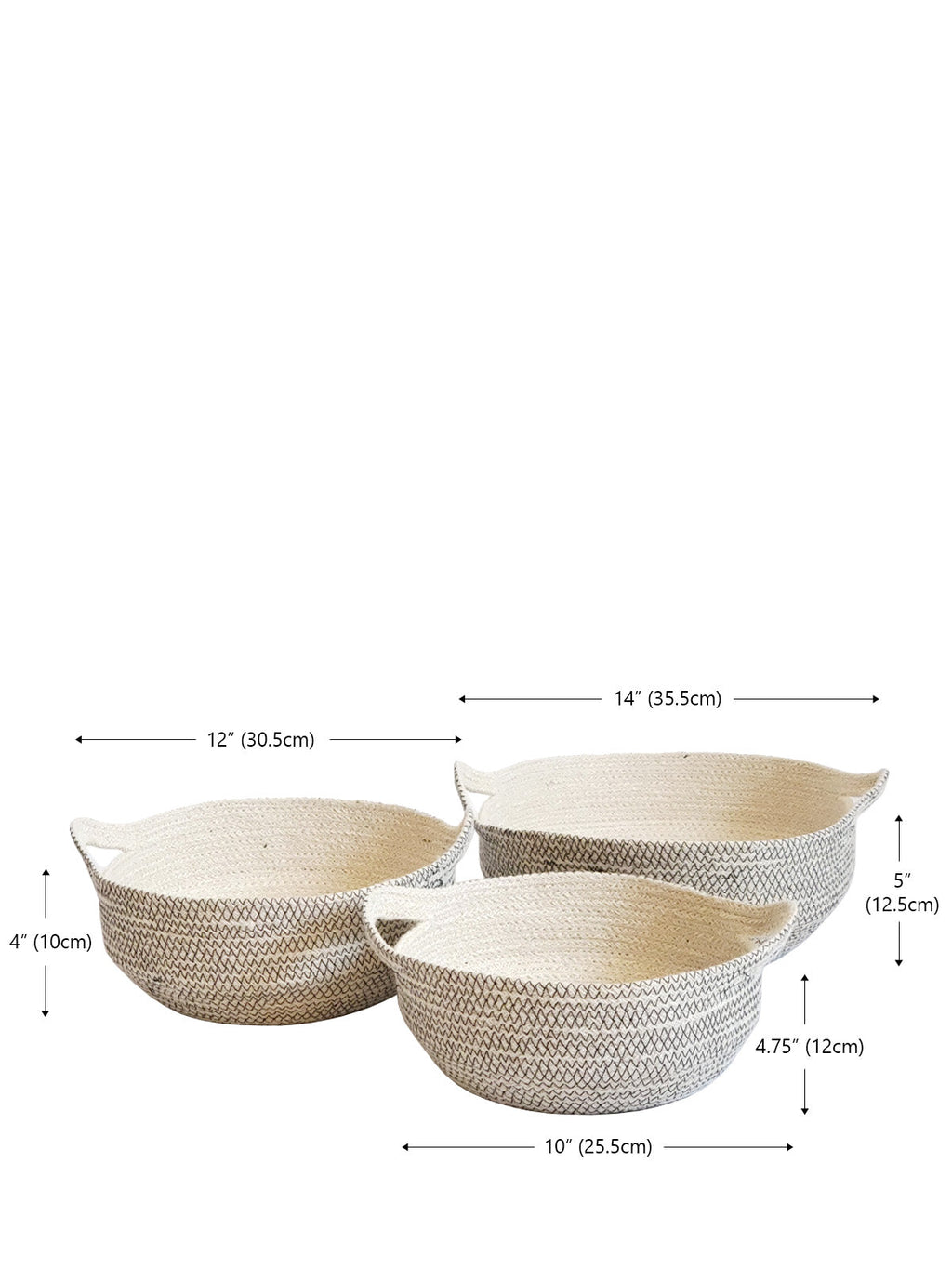 Amari Fruit Bowl Set of 3