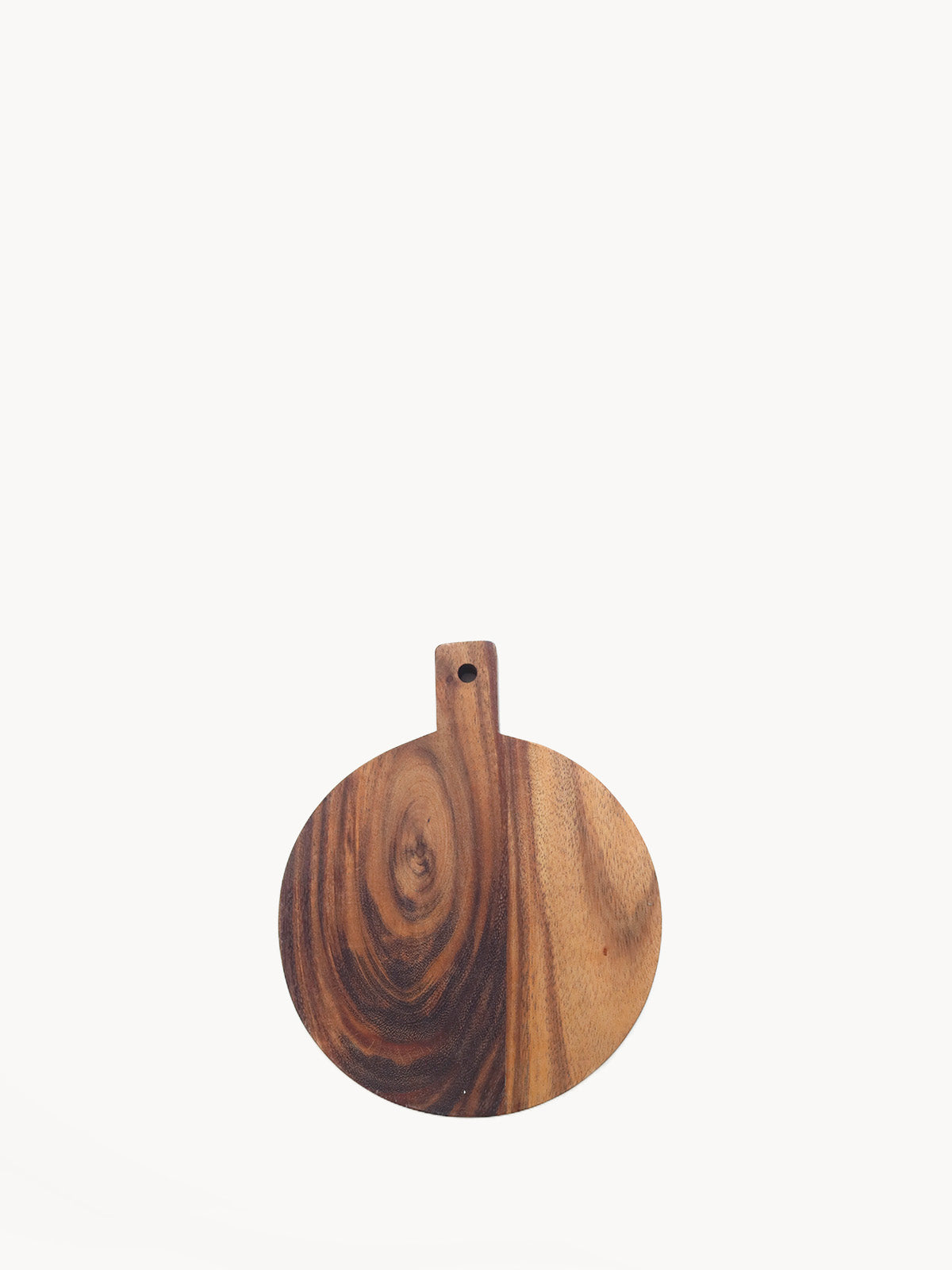 Albizia Wood Round Serving Board Small
