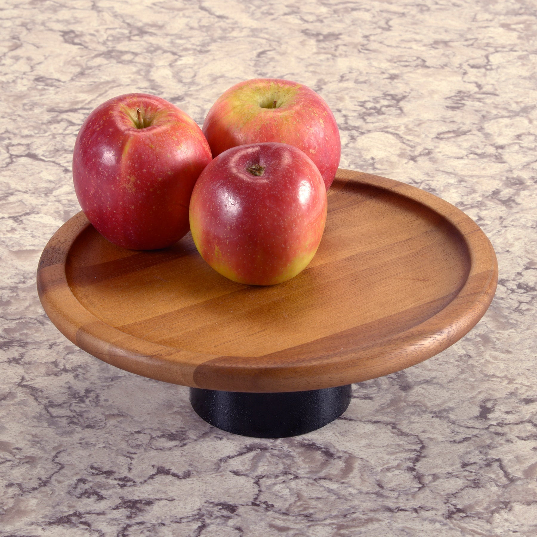 Acacia Wood Large Cake Stand