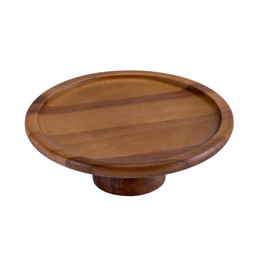 Acacia Wood Large Cake Stand