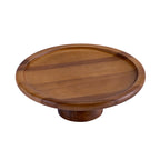 Acacia Wood Large Cake Stand