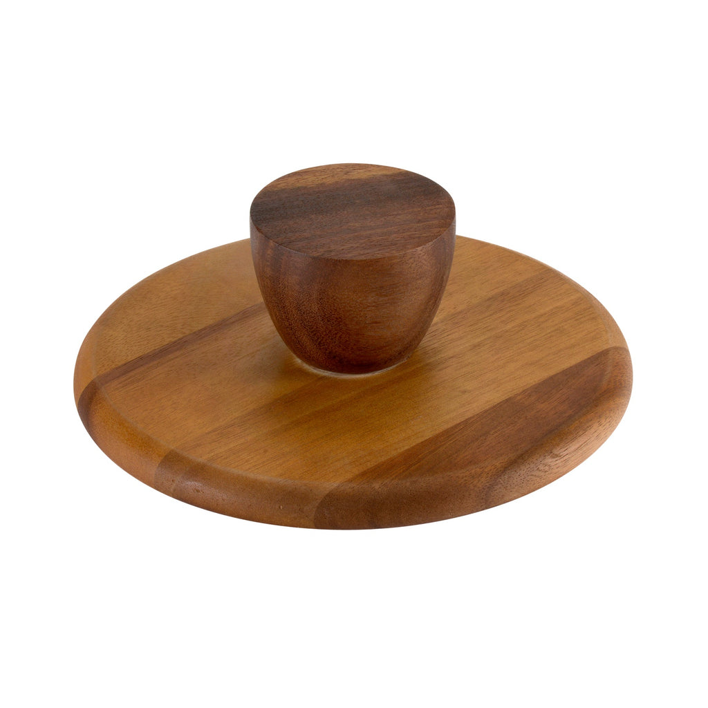 Acacia Wood Large Cake Stand