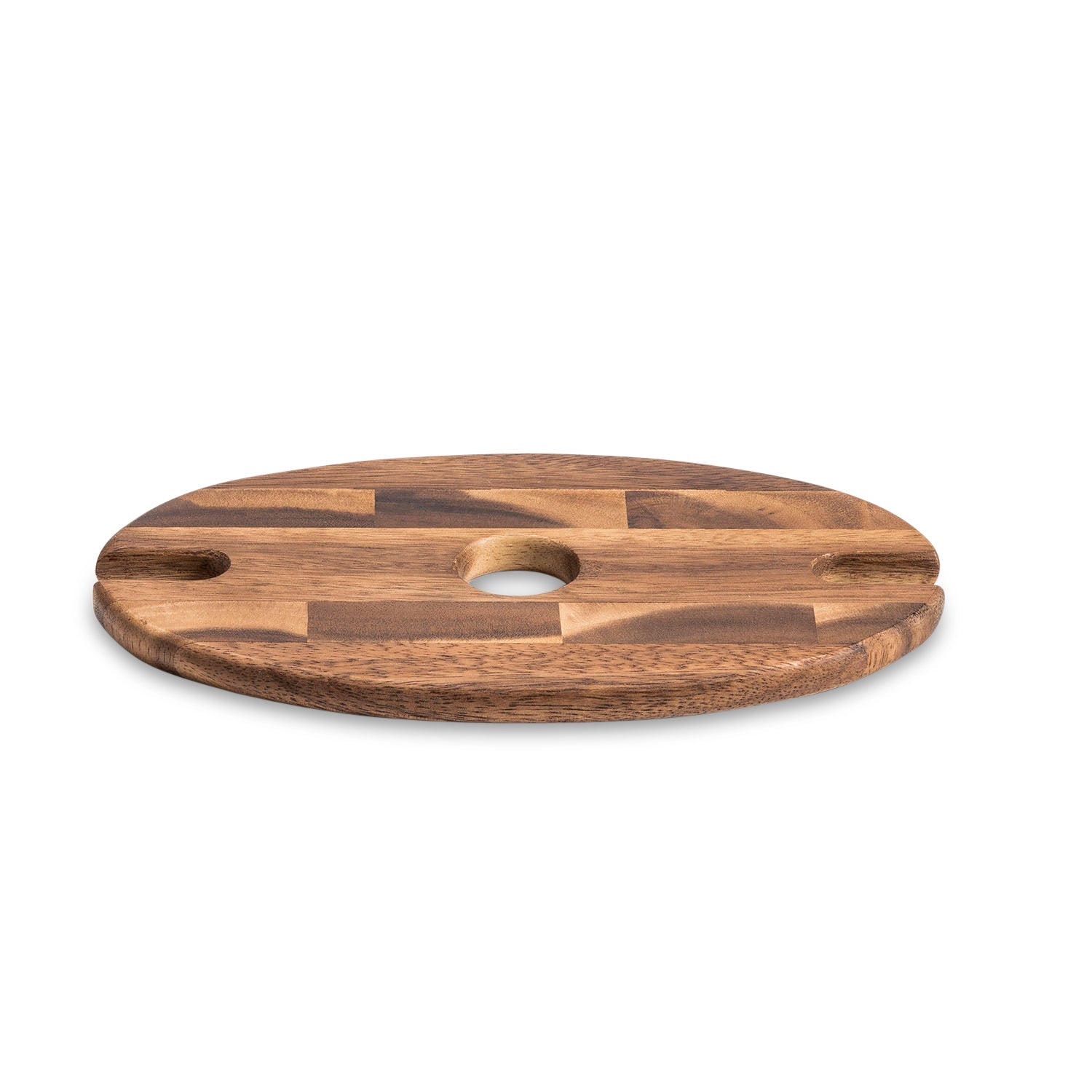 Acacia Wood Wine Glass Caddy