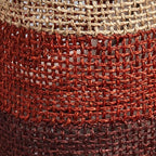 Babui sabai grass laundry basket close-up showing tight natural weave — Calmly Elevated