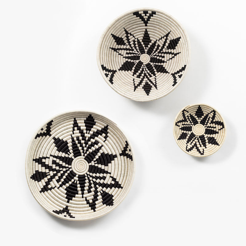 Cactus Blossom Woven Bowls