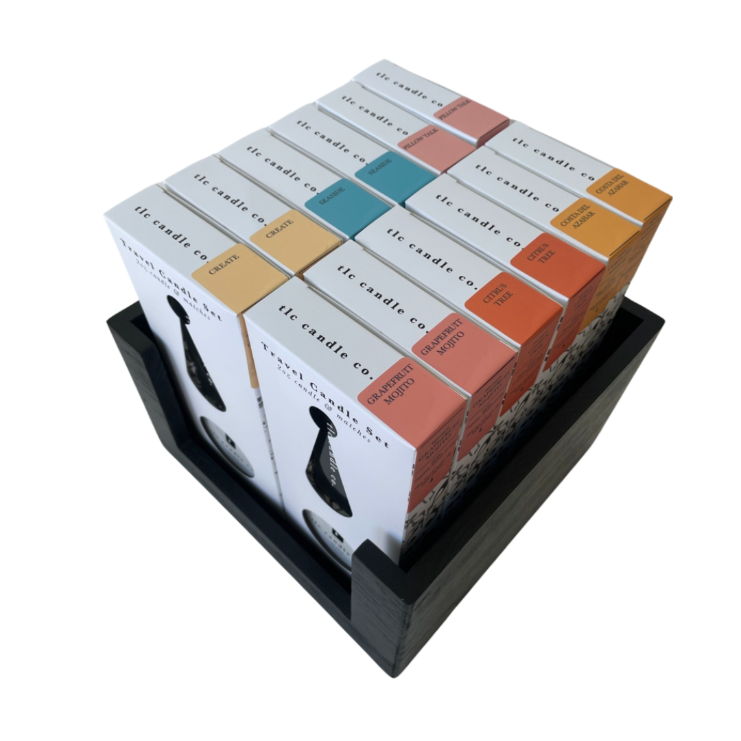 Coastal Travel Candle Set of 12