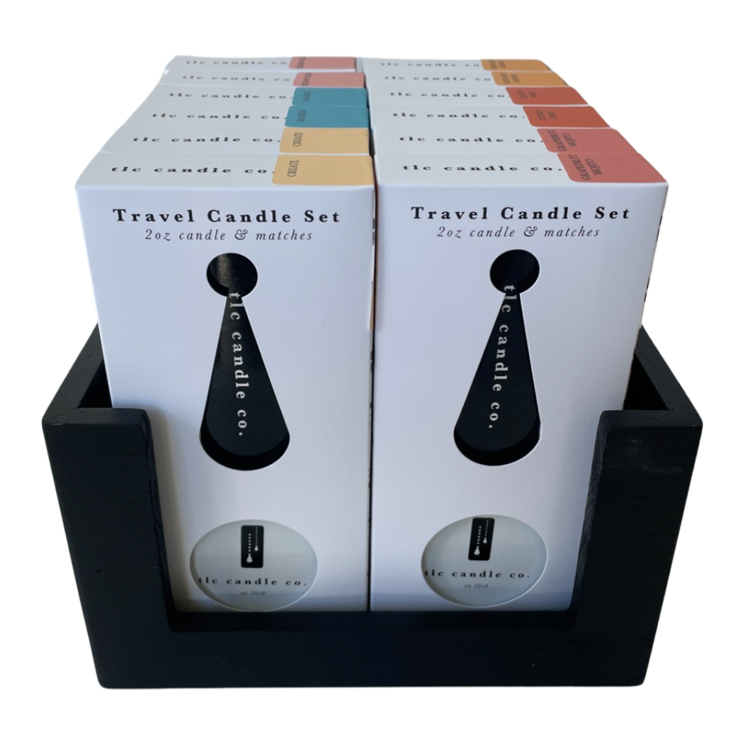 Coastal Travel Candle Set of 12