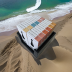 Coastal Travel Candle Set of 12