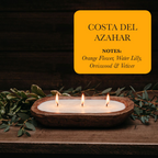 Costa Del Azahar Bowl Soy Candle