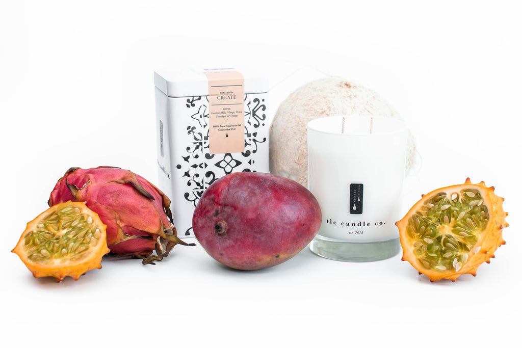 Tropical Fruit & Coconut Milk Soy Candle