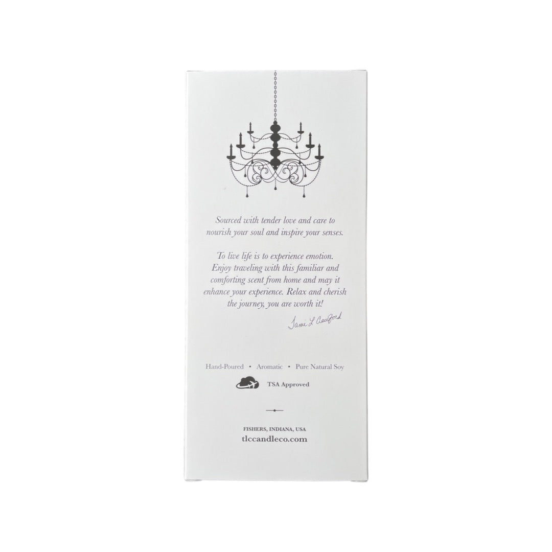 Amber Noir Travel Candle