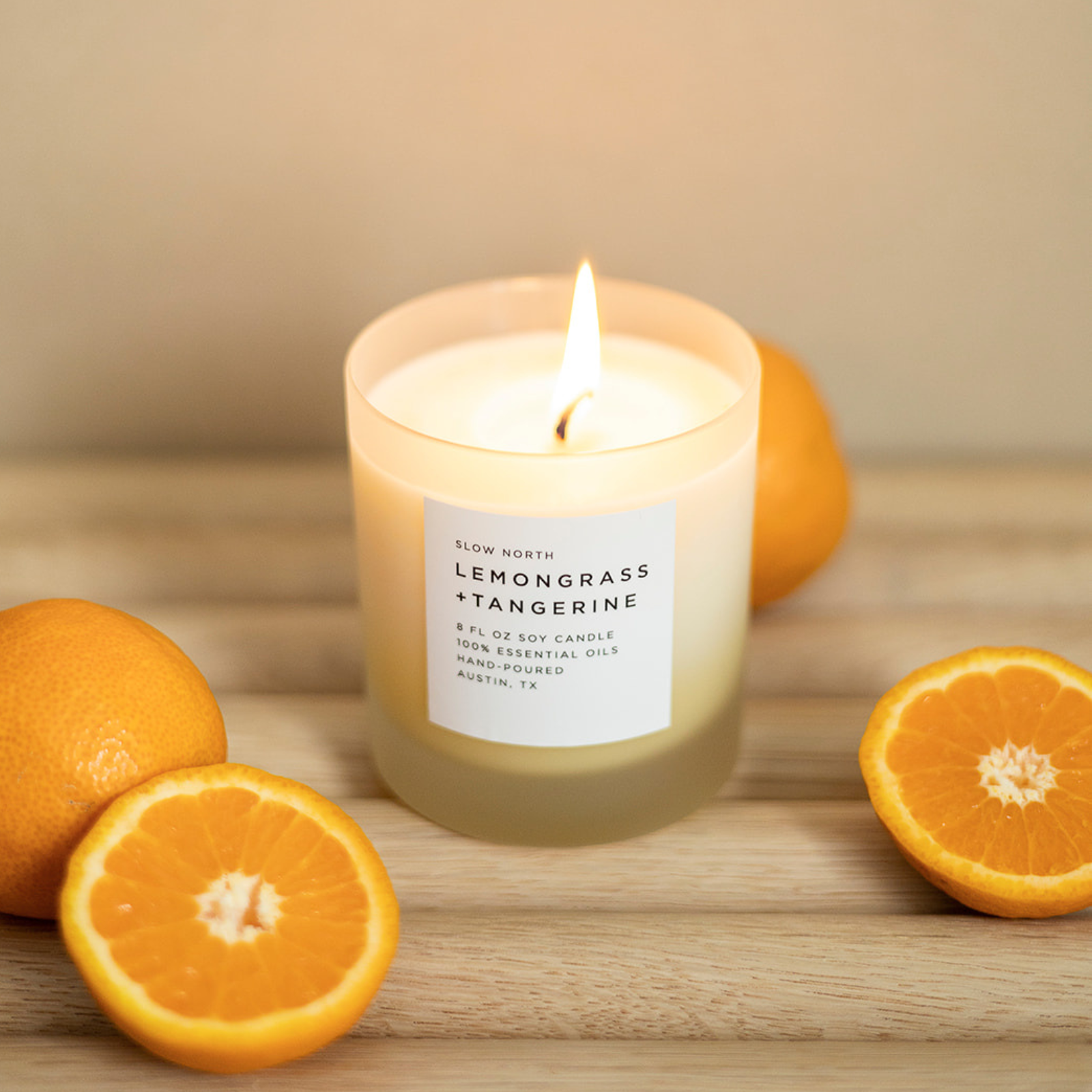 Lemongrass & Tangerine Candle