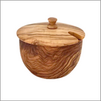 Olive Wood Canister