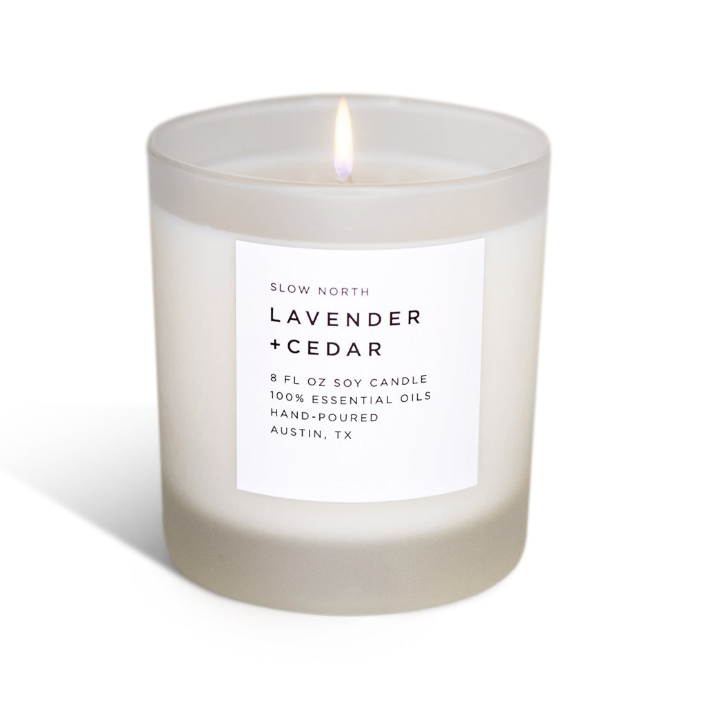 Lavender & Cedar Candle