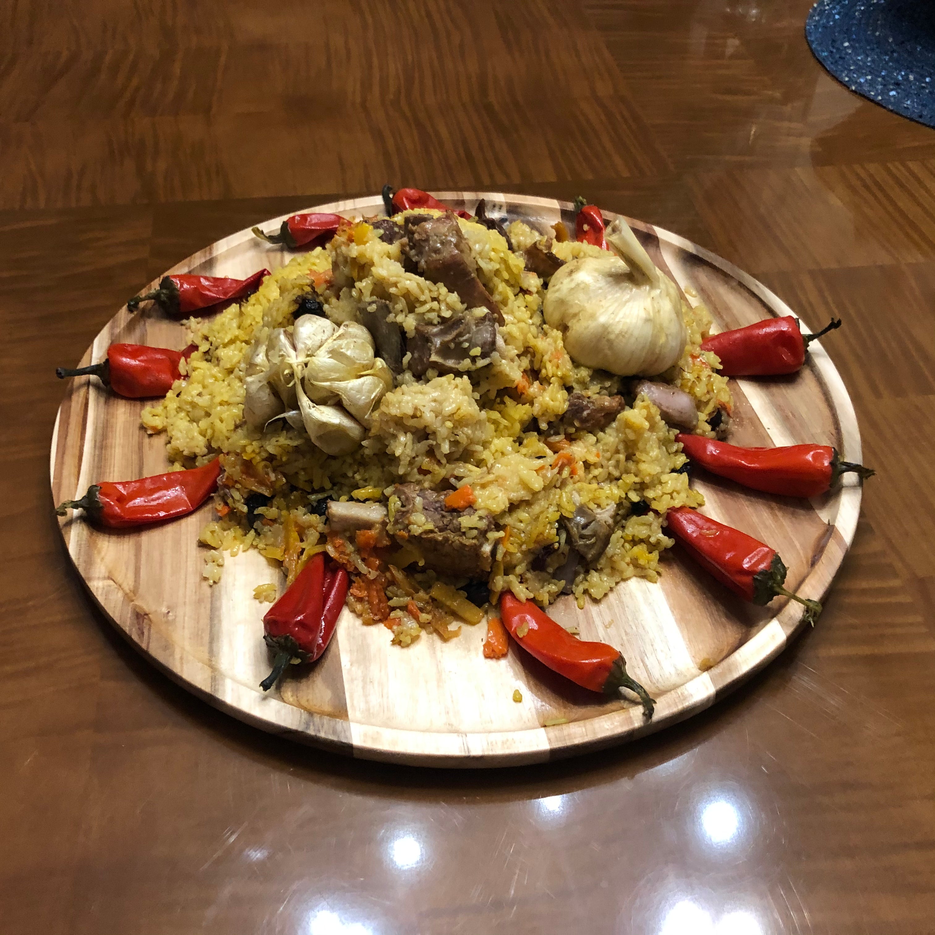 Acacia Wood Medium Round Platters Set of 2