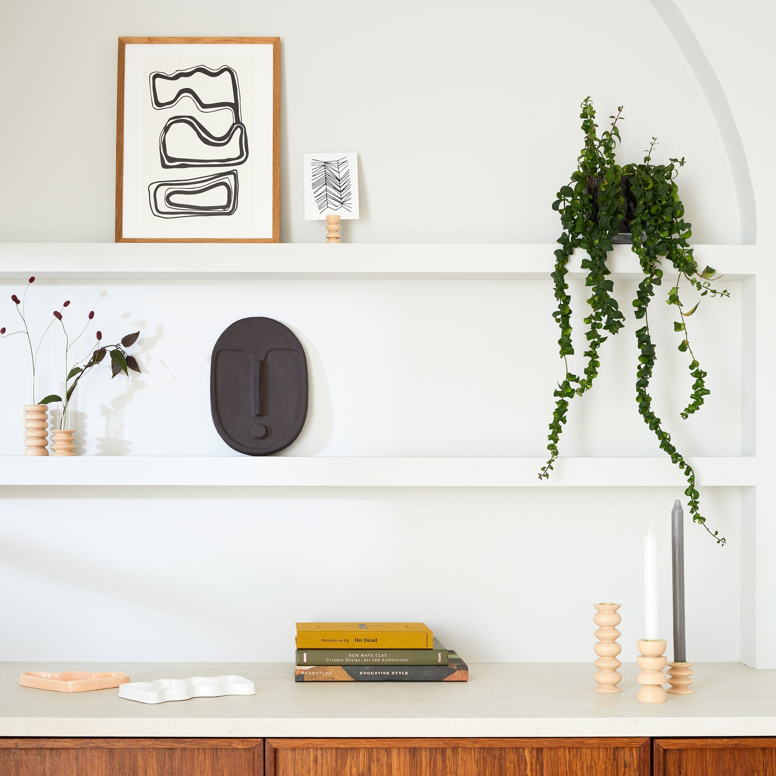 Ceramic Decorative Wall Mask