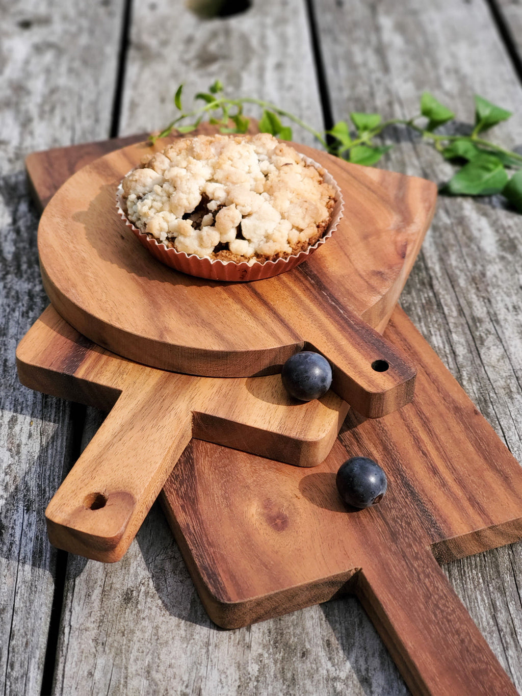 Albizia Wood Small Serving Board