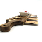 Acacia Wood 5-Hole Double-Sided Flight Board 21"