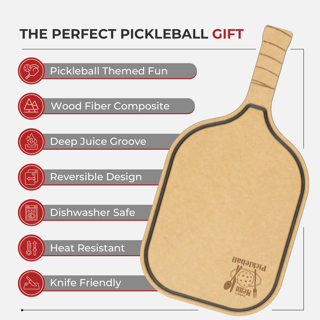 Pickleball Charcuterie Cutting Board