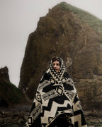 Awa Blanket Natural Black