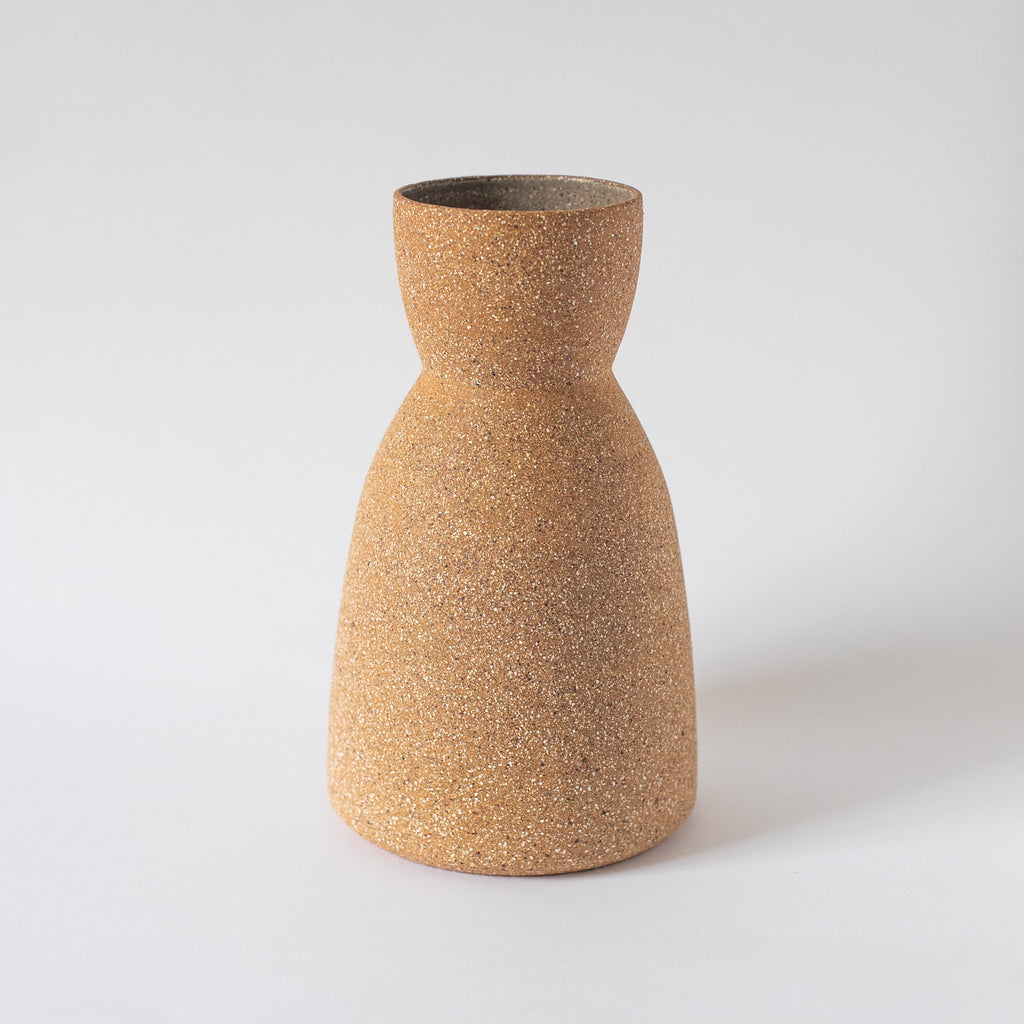 Reloj ceramic vase styled with dried botanicals on neutral minimalist shelf — Calmly Elevated