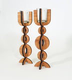 Bamboo Bubble Votive Candlestick