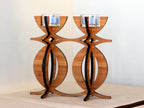 Eco-Friendly Bamboo Solstice Candelabra Holder