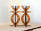 Eco-Friendly Bamboo Solstice Candelabra Holder